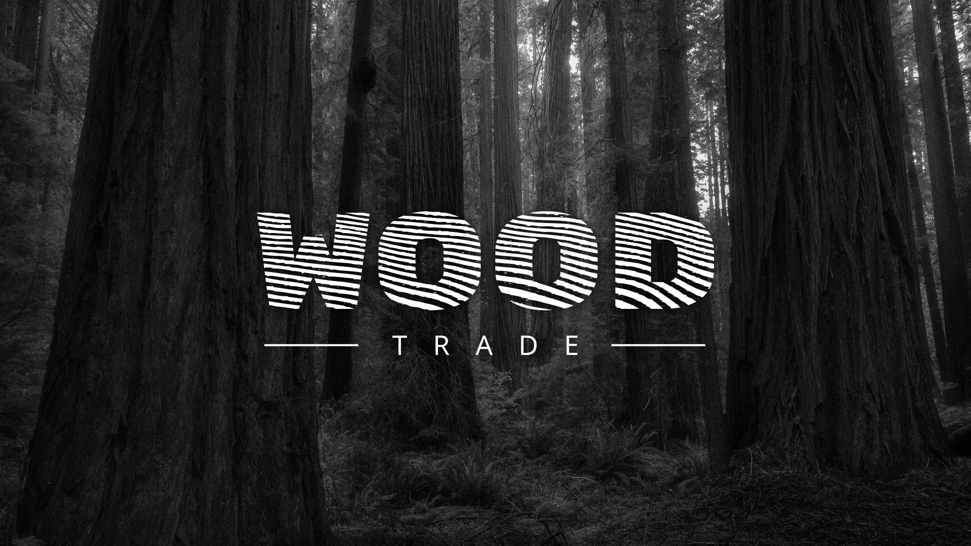 Разработка логотипа для компании «Wood Trade» в Ханты-Мансийске