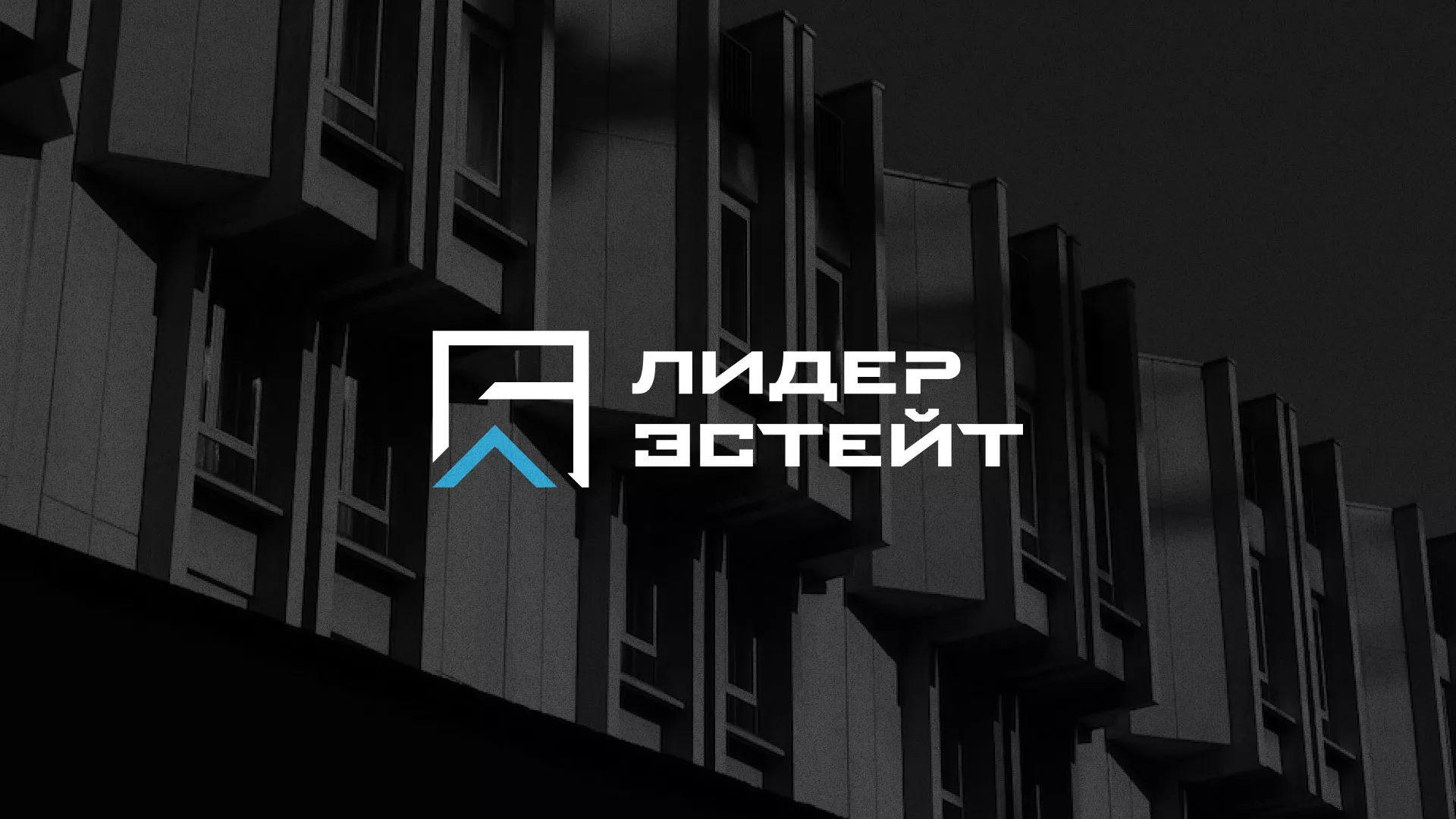 Разработка логотипа агентства недвижимости «Лидер Эстейт» в Ханты-Мансийске